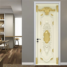 Load image into Gallery viewer, Retro Wooden Door Stickers PVC Waterproof Wallpaper For Doors