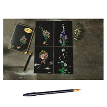 Load image into Gallery viewer, 4pcs DIY Drawing Painting Rainbow Scratch Art Mini Notes
