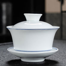 Load image into Gallery viewer, Chinese Traditions Gai Wan Tea Set Bone Kung Fu TeaSet Gaiwan Tea
