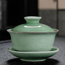 Load image into Gallery viewer, Chinese Traditions Gai Wan Tea Set Bone Kung Fu TeaSet Gaiwan Tea

