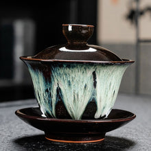 Load image into Gallery viewer, Chinese Traditions Gai Wan Tea Set Bone Kung Fu TeaSet Gaiwan Tea
