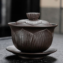 Load image into Gallery viewer, Chinese Traditions Gai Wan Tea Set Bone Kung Fu TeaSet Gaiwan Tea
