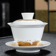 Load image into Gallery viewer, Chinese Traditions Gai Wan Tea Set Bone Kung Fu TeaSet Gaiwan Tea
