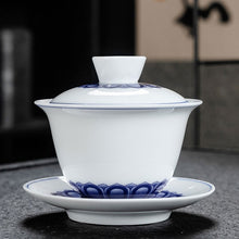 Load image into Gallery viewer, Chinese Traditions Gai Wan Tea Set Bone Kung Fu TeaSet Gaiwan Tea
