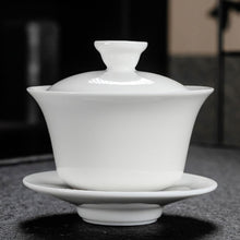 Load image into Gallery viewer, Chinese Traditions Gai Wan Tea Set Bone Kung Fu TeaSet Gaiwan Tea
