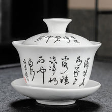 Load image into Gallery viewer, Chinese Traditions Gai Wan Tea Set Bone Kung Fu TeaSet Gaiwan Tea
